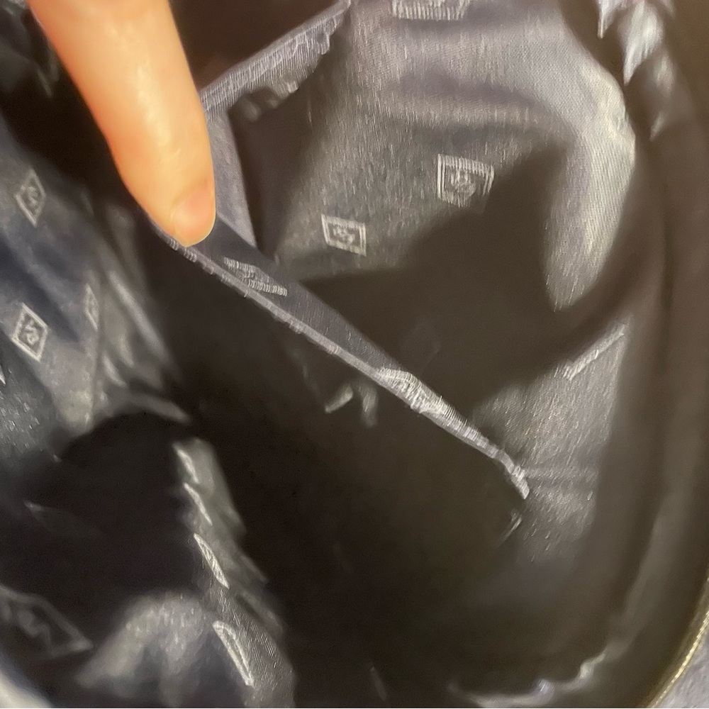 Vera Bradley Quilted Navy Velvet Backpack - Picture 12 of 13